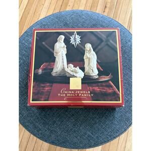 Retired Vintage Lenox China Jewels Holy Family Nativity Boxed Set